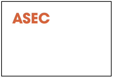 Full colour ASEC logo sample